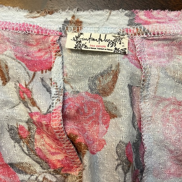 Free People Everything's Rosy Bodysuit in Icy Combo - Picture 12 of 13